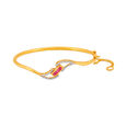 Amalia Diamond and Ruby Bangle,,hi-res 