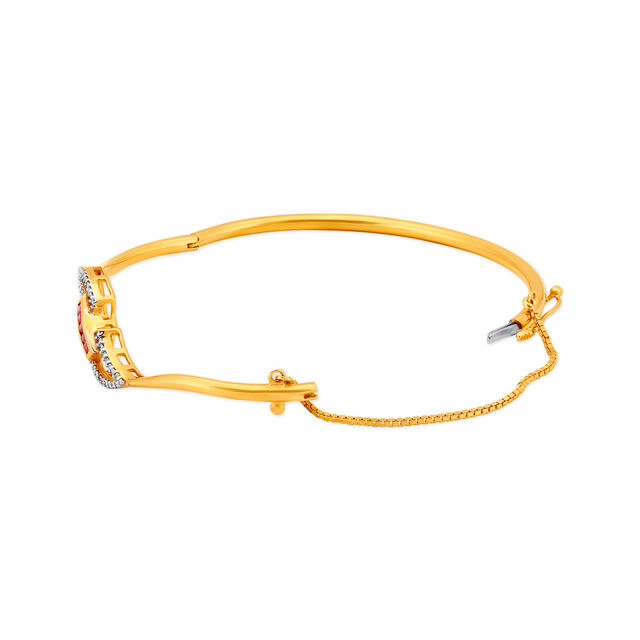 Amalia Diamond and Ruby Bangle,,hi-res 2