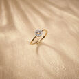 Orbit Diamond Finger Ring 
