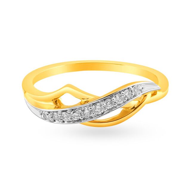 Contemporary Eternity Diamond Ring