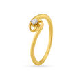 Dainty Solitaire Diamond Ring,,hi-res 