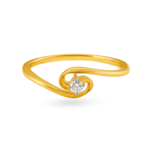 Dainty Solitaire Diamond Ring,,hi-res 2