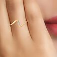 Timeless 18 Karat Gold And Diamond Finger Ring,,hi-res 4