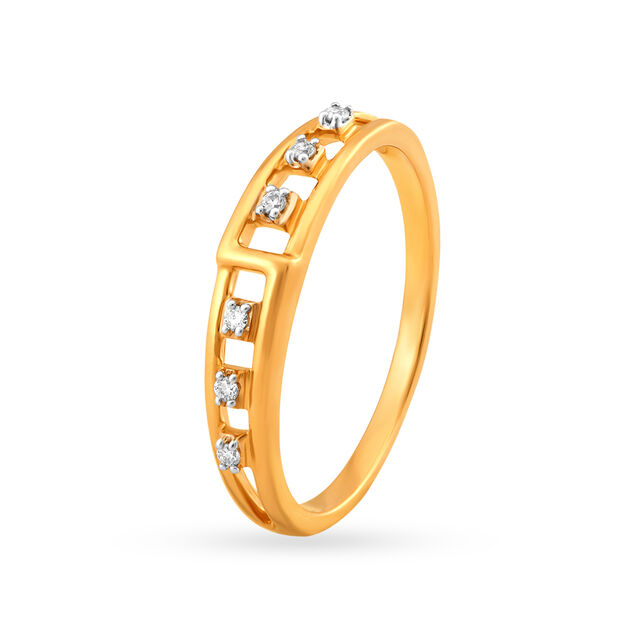 Sonic Diamond Finger Ring 