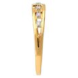 Classic 18 Karat Gold And Diamond Finger Ring 5