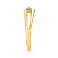 Eclectic 18 Karat Gold And Diamond Finger Ring,,hi-res 3