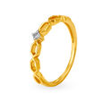 Bold Geometry Diamond Ring 