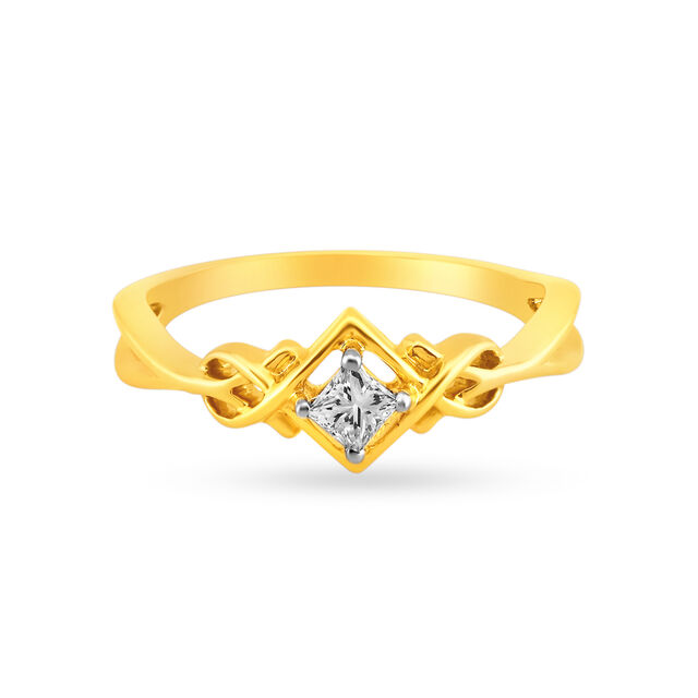 Layered Multi Stone Contemporary High Polish Diamond Ring,,hi-res 2