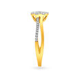 Stunning 18 Karat Gold And Diamond Cluster Ring 3
