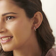 Classic Gold and Diamond Bali Earrings 2