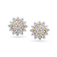 18 Karat Gold and Diamond Stud Earrings,,hi-res 