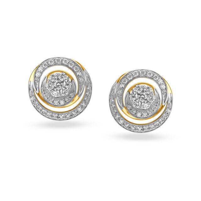 Enchanting Diamond Stud Earrings 2