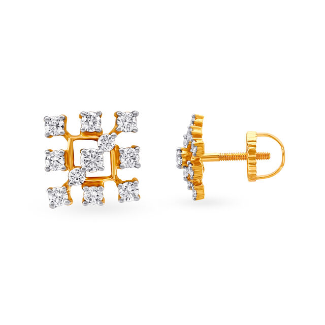Geometric Stud Glamour,,hi-res 2