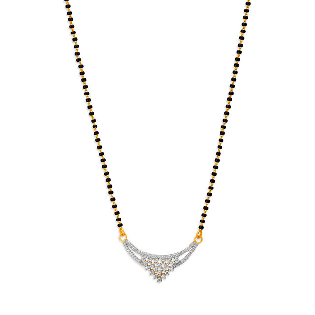 18 Karat Gold and Diamond Mangalsutra,,hi-res 