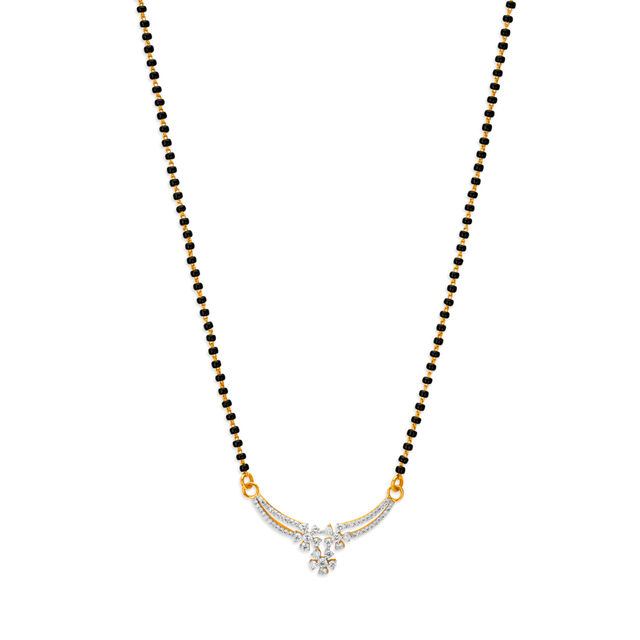 Radiant Gold & Diamond Mangalsutra,,hi-res 