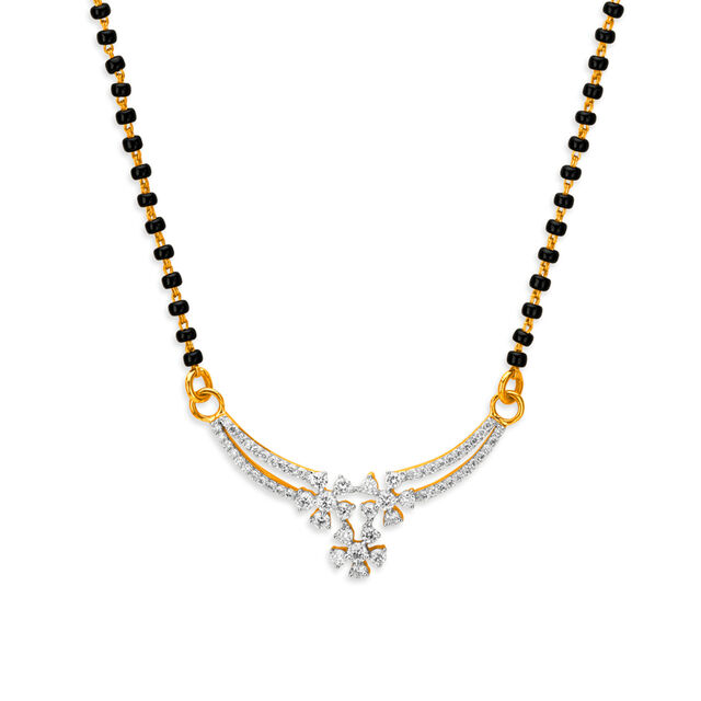 Radiant Gold & Diamond Mangalsutra,,hi-res 2