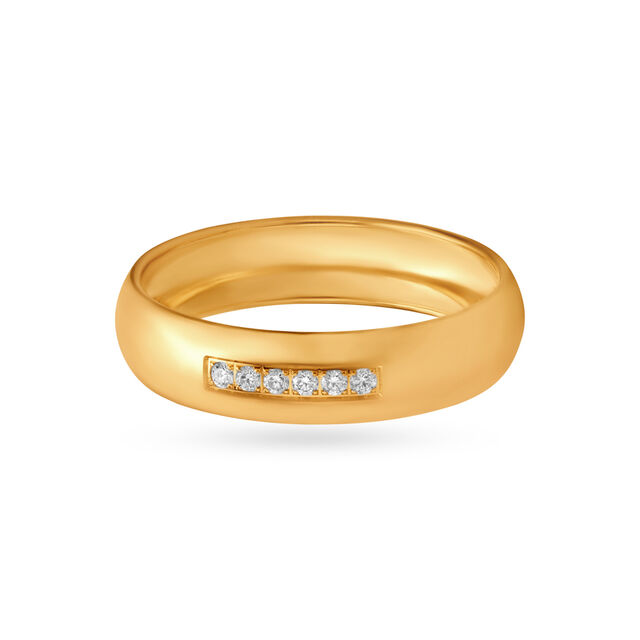 Urbane Five Stone Diamond Finger Ring For Men,,hi-res 2