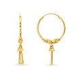 Traditional Bali Gold Hoop Earrings,,hi-res 2