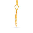 Radiant Yellow Gold Floral Pendant,,hi-res 2