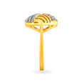Modern 18 Karat Gold And Diamond Finger Ring,,hi-res 3