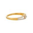 Glittering 18 Karat Yellow Gold And Diamond Finger Ring,,hi-res 2
