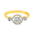 Stunning 18 Karat Gold And Diamond Finger Ring,,hi-res 2