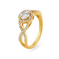 Enchanting 18 Karat Rose Gold And Diamond Cluster Ring,,hi-res 