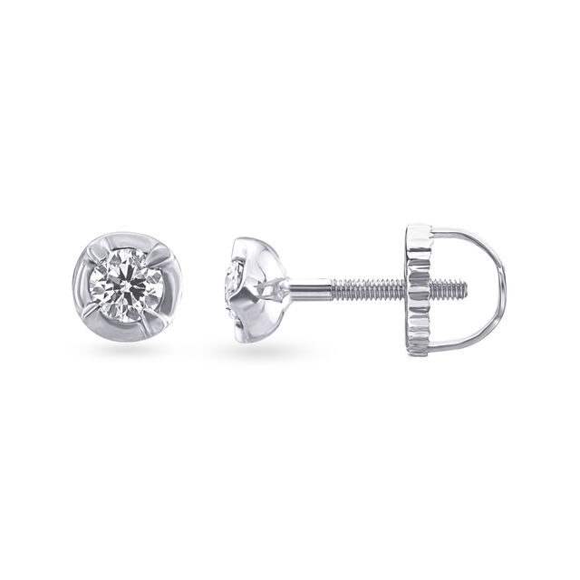 Dainty Chic Diamond Stud Earrings,,hi-res 2