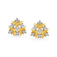 Resplendent Diamond Floral Stud Earrings,,hi-res 2