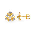Resplendent Diamond Floral Stud Earrings,,hi-res 3