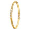 18 Karat Gold and Diamond Bangle 2