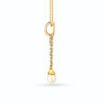 Elegant Leaf Diamond Pendant and Earrings Set 3