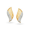 Striking Rose Gold and Diamond Pendant and Earrings Set 2