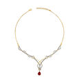 Mesmerising Diamond Necklace Set,,hi-res 2