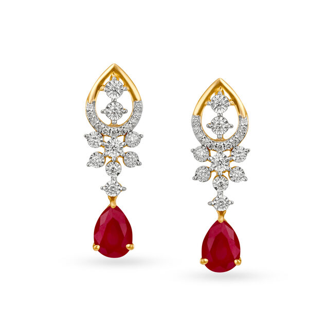 Mesmerising Diamond Necklace Set,,hi-res 3