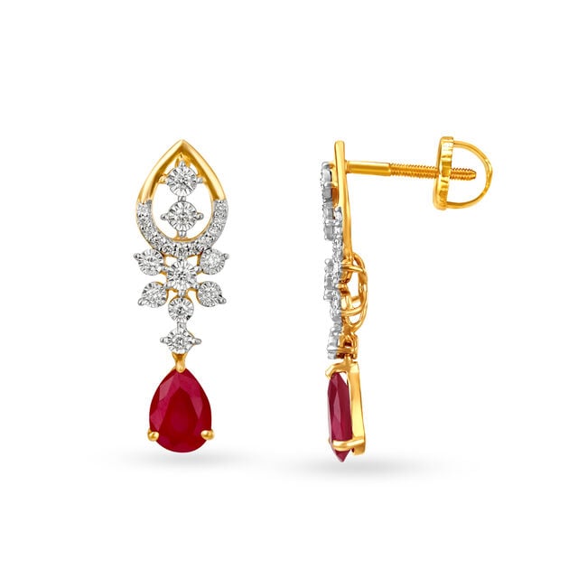 Mesmerising Diamond Necklace Set,,hi-res 4
