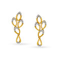 Enamouring Leaf Pattern Diamond Necklace Set,,hi-res 3