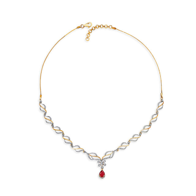 Mystical Diamond Necklace Set,,hi-res 2