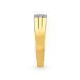 Recherche 18 Karat Yellow Gold And Diamond Finger Ring,,hi-res 3
