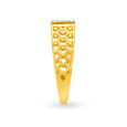 Square Carved Diamond Finger Ring For Men,,hi-res 3
