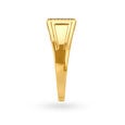 Luxurious 18 Karat Gold And Diamond Square Ring 3