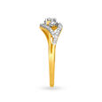 Tempting 18 Karat Yellow Gold And Diamond Finger Ring,,hi-res 3