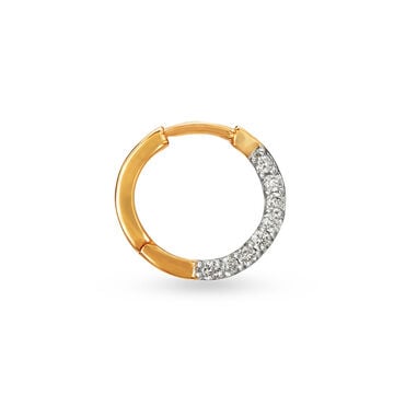 Minimalist Sparkle Diamond Nose Ring