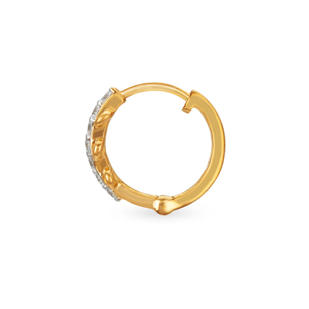 Buy Traditional Diamond Nose Ring at Best Price Tanishq US