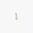 Stunning Bright Gold and Diamond Nose Pin,,hi-res 3