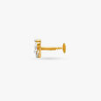 Evergreen Gold and Diamond Nose Pin,,hi-res 3