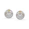 Enamouring Diamond Stud Earrings 
