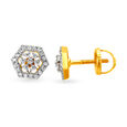 Ethereal Floral Diamond Stud Earrings,,hi-res 2