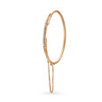 Single Line Sleek Diamond Bangle 3