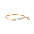 Rich Shine Solitaire Diamond Bangle,,hi-res 